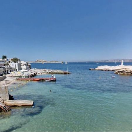 Villa En Bord De Mer A Malmousque Марсель Экстерьер фото