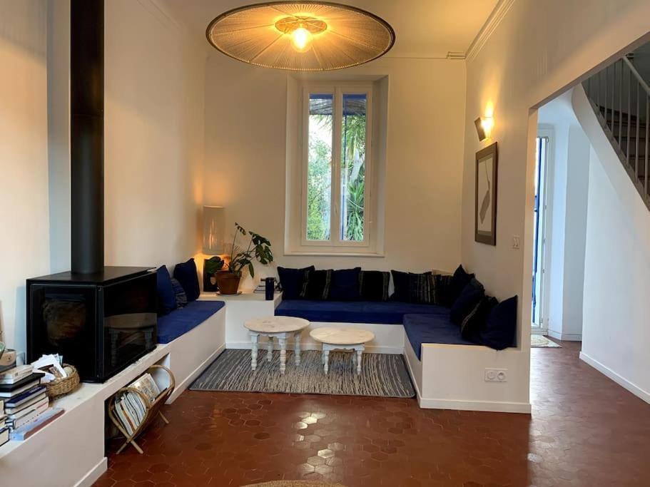 Villa En Bord De Mer A Malmousque Марсель Экстерьер фото