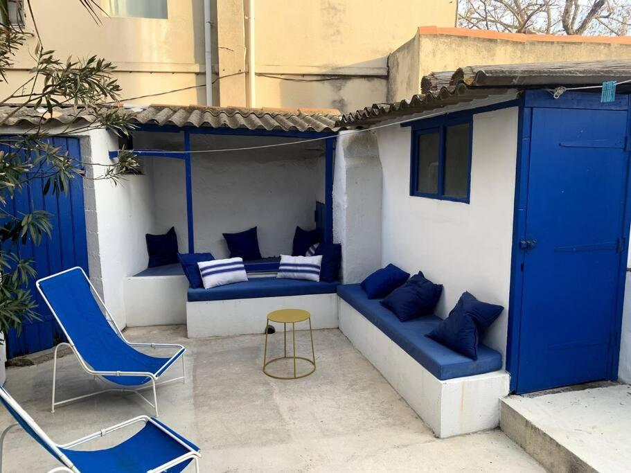 Villa En Bord De Mer A Malmousque Марсель Экстерьер фото
